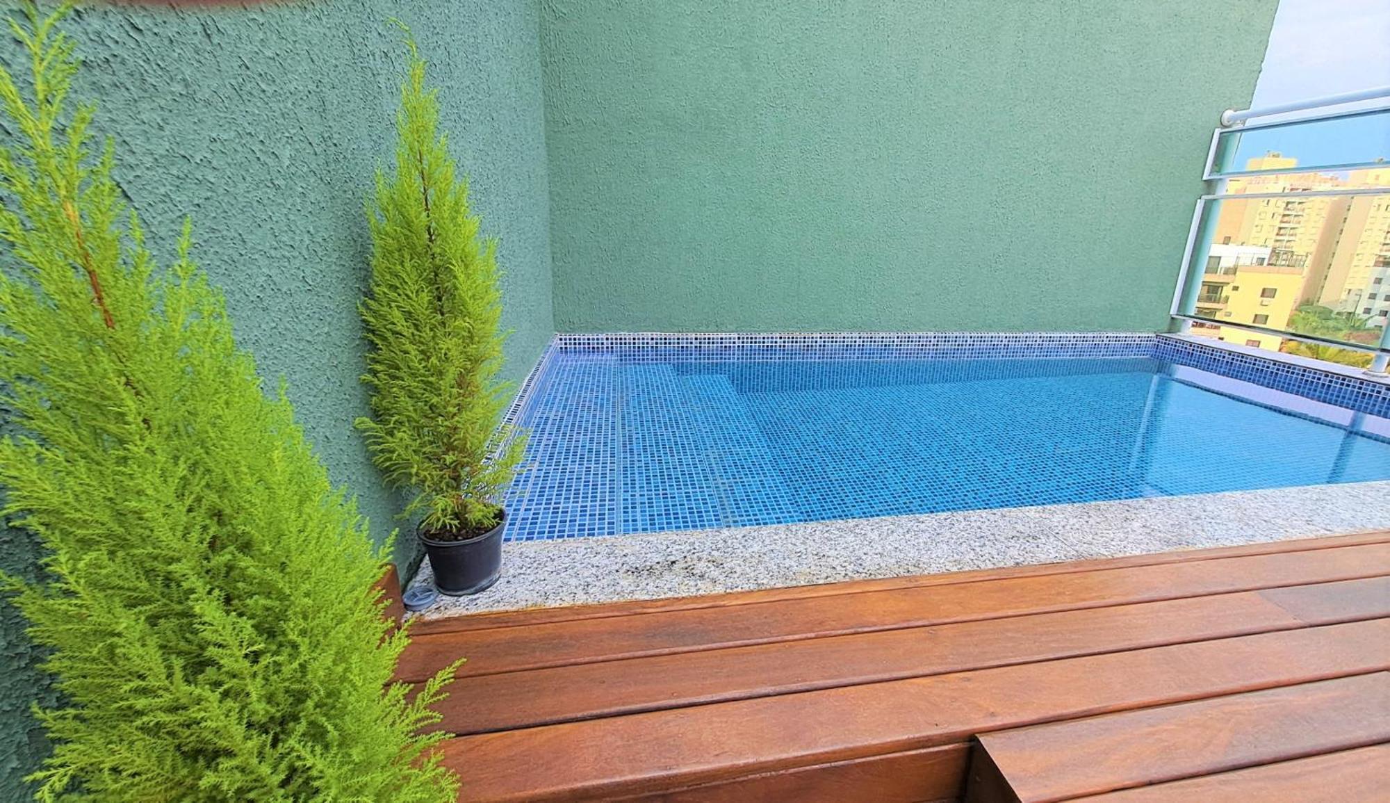 Cobertura Com Piscina - Praia Da Enseada Guarujá Eksteriør billede